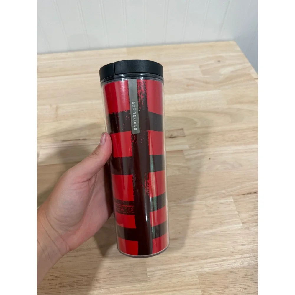 Starbucks buffalo plaid